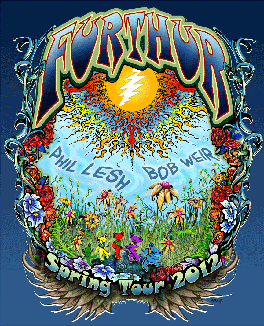 Furthur April 2012 poster